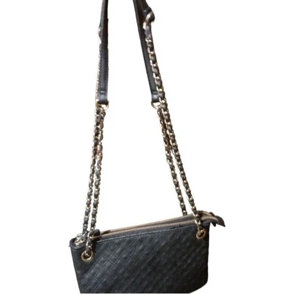 BLACK SHOULDER STRAP HANDBAG - Picture 3 of 6